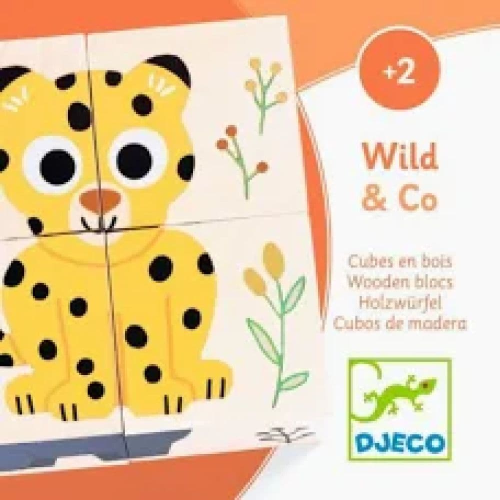 Wild & Co Cubes en Bois