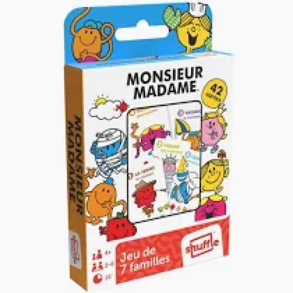 JEU DE 7 FAMILLES MONSIEUR MADAME
