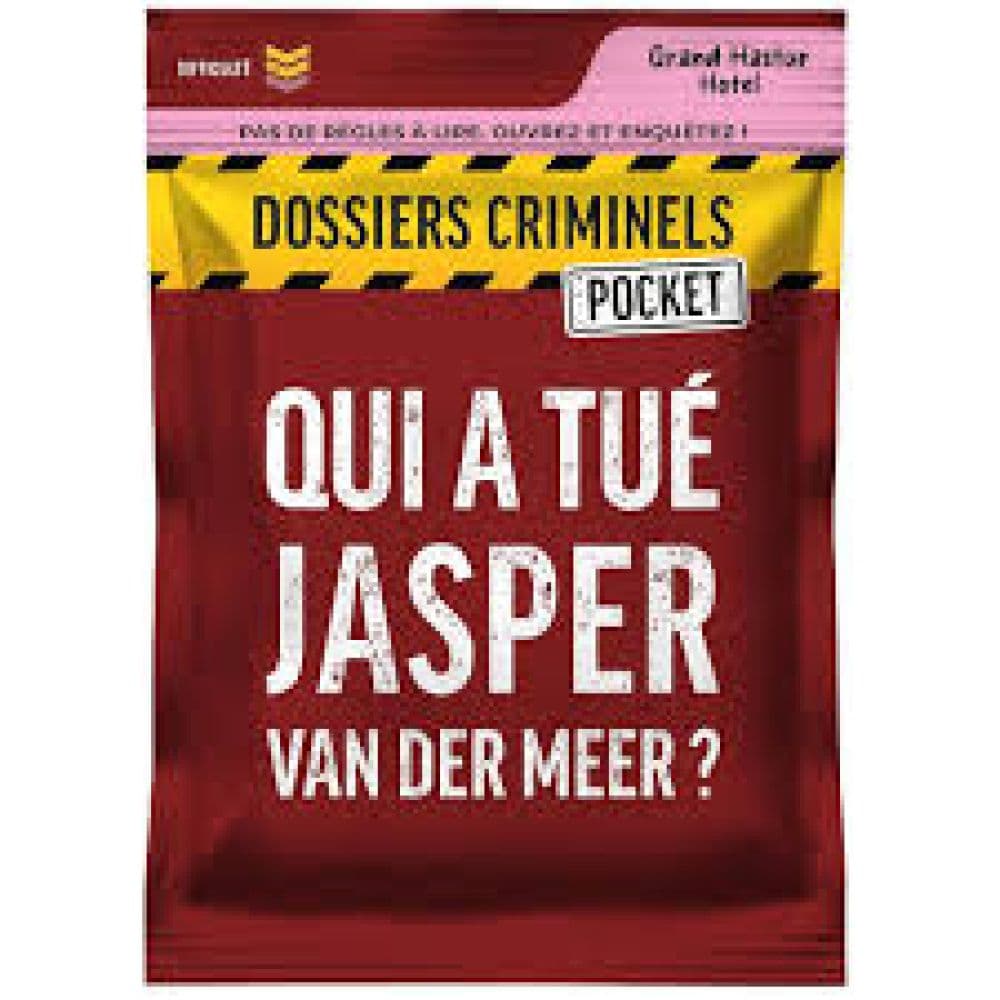 DC POCKET QUI A TUE JASPER VAN DER MEER