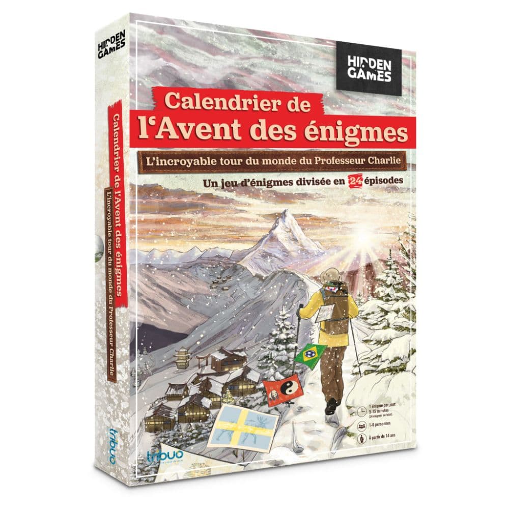 HIDDEN GAMES CALENDRIER 24 ENIGMES