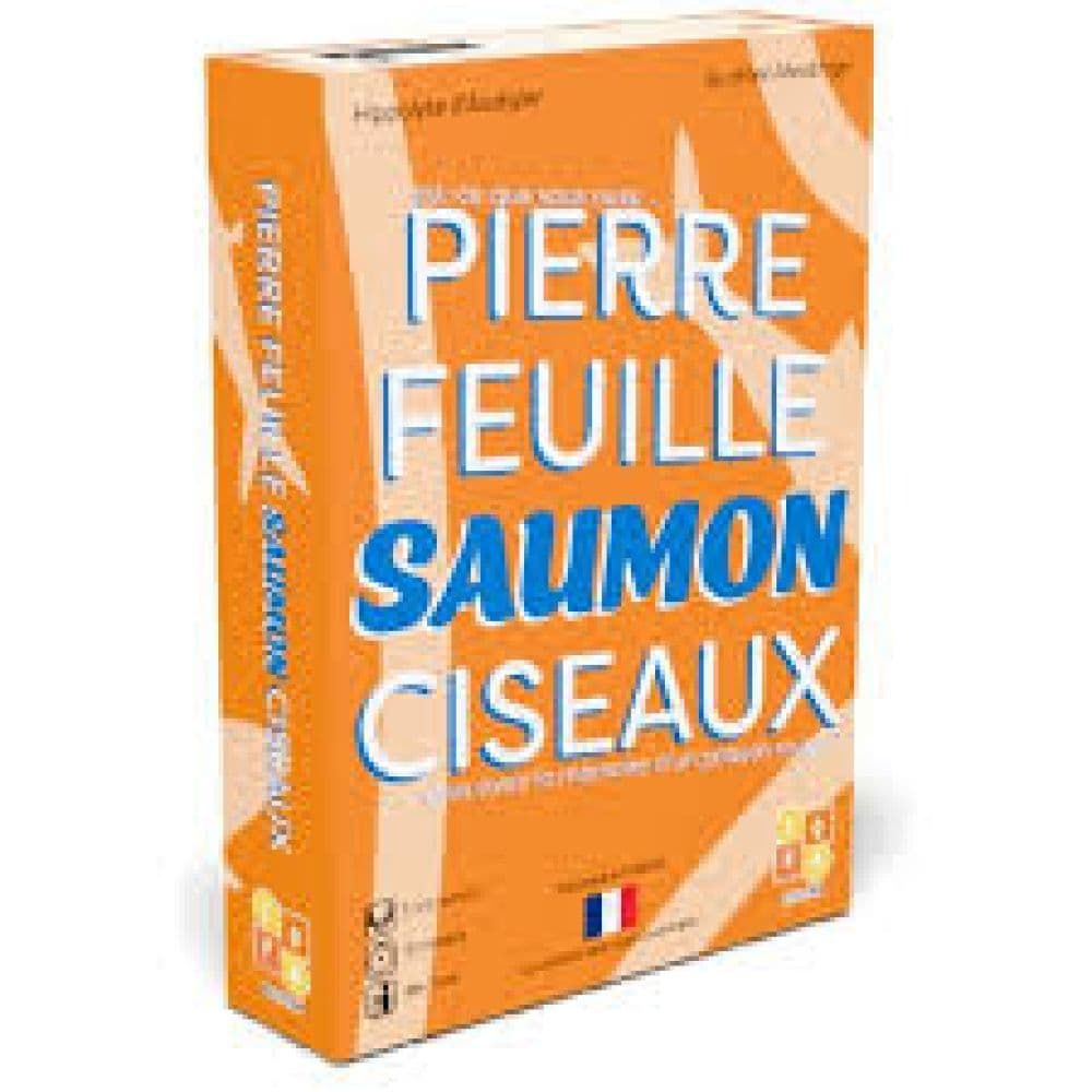 PIERRE FEUILLE SAUMON CISEAUX
