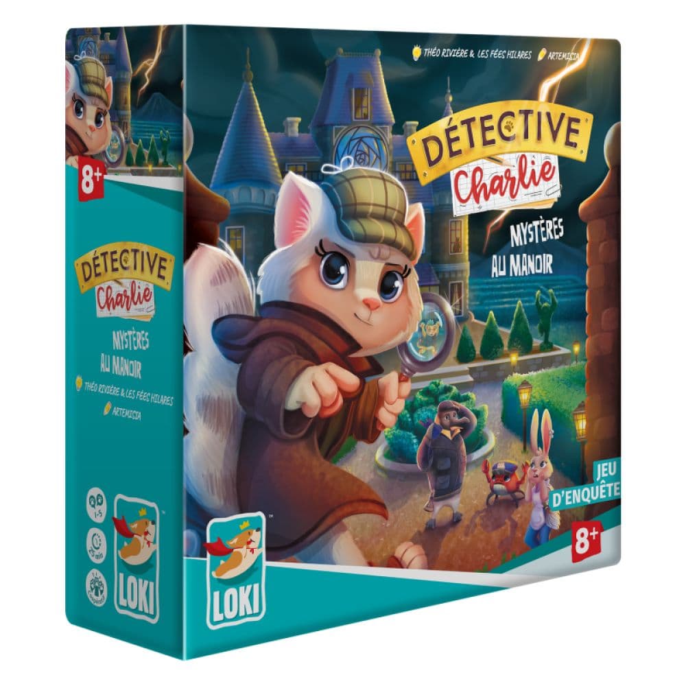 DETECTIVE CHARLIE MYSTERES AU MANOIR