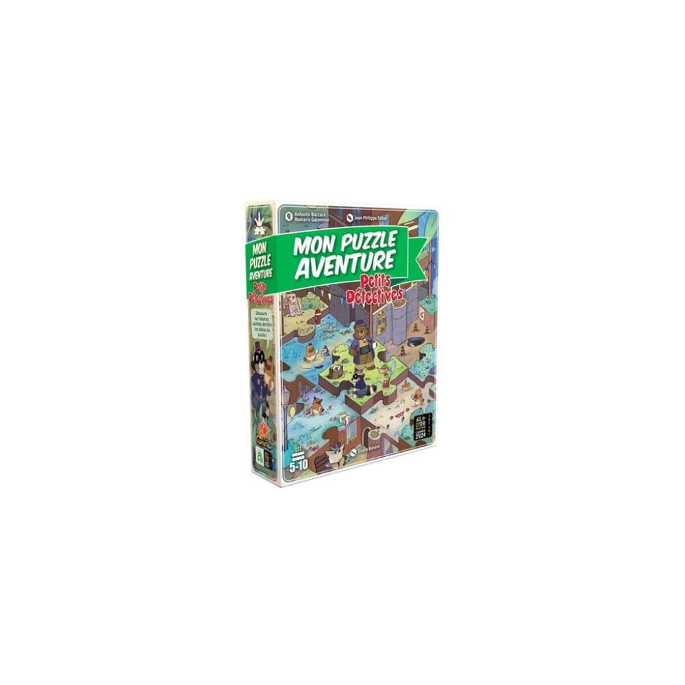 MON PUZZLE AVENTURE PETITS DETECTIVES