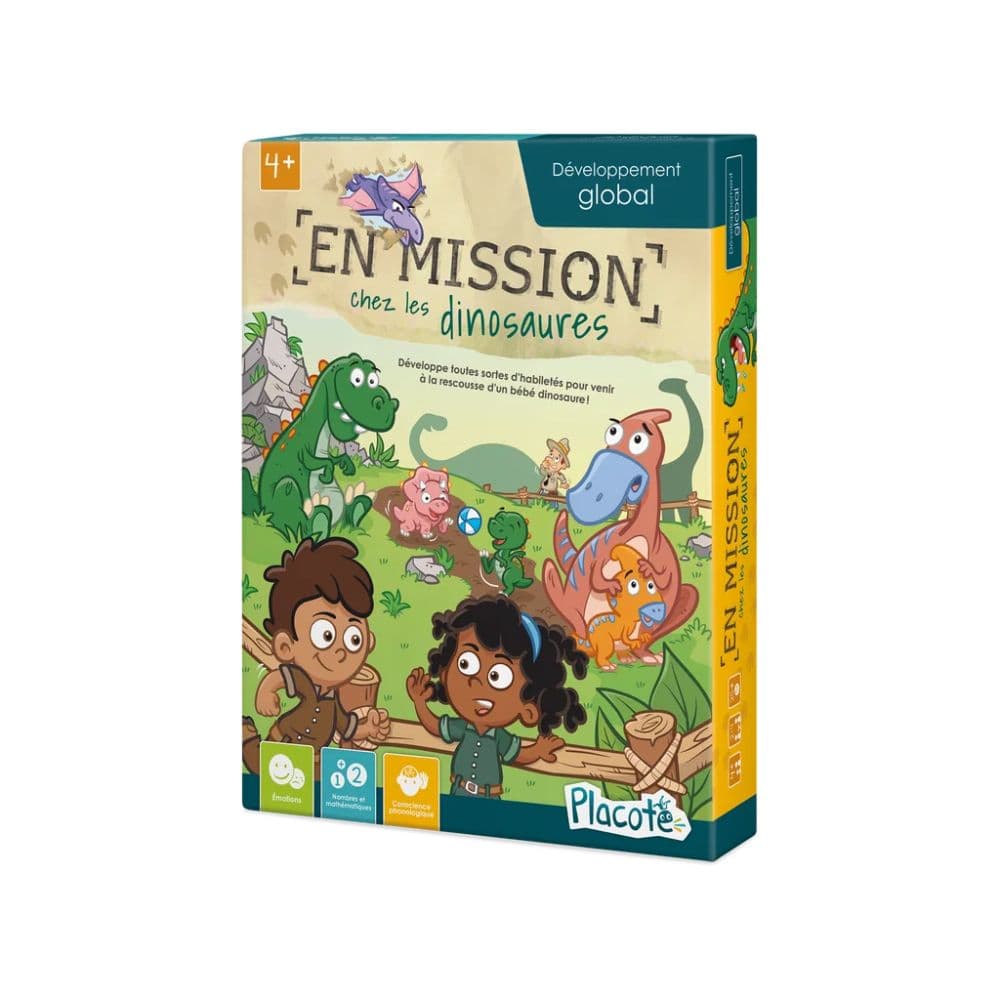 EN MISSION CHEZ LES DINOSAURES