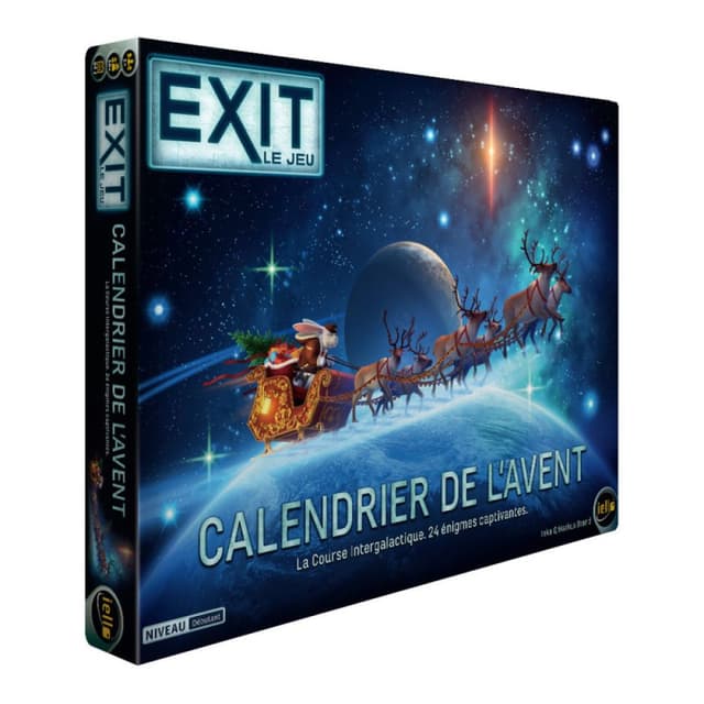 CALENDRIER EXIT LA COURSE INTERGALACTIQUE