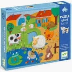 PUZZLE GEANT TACTILO LA FERME 36P