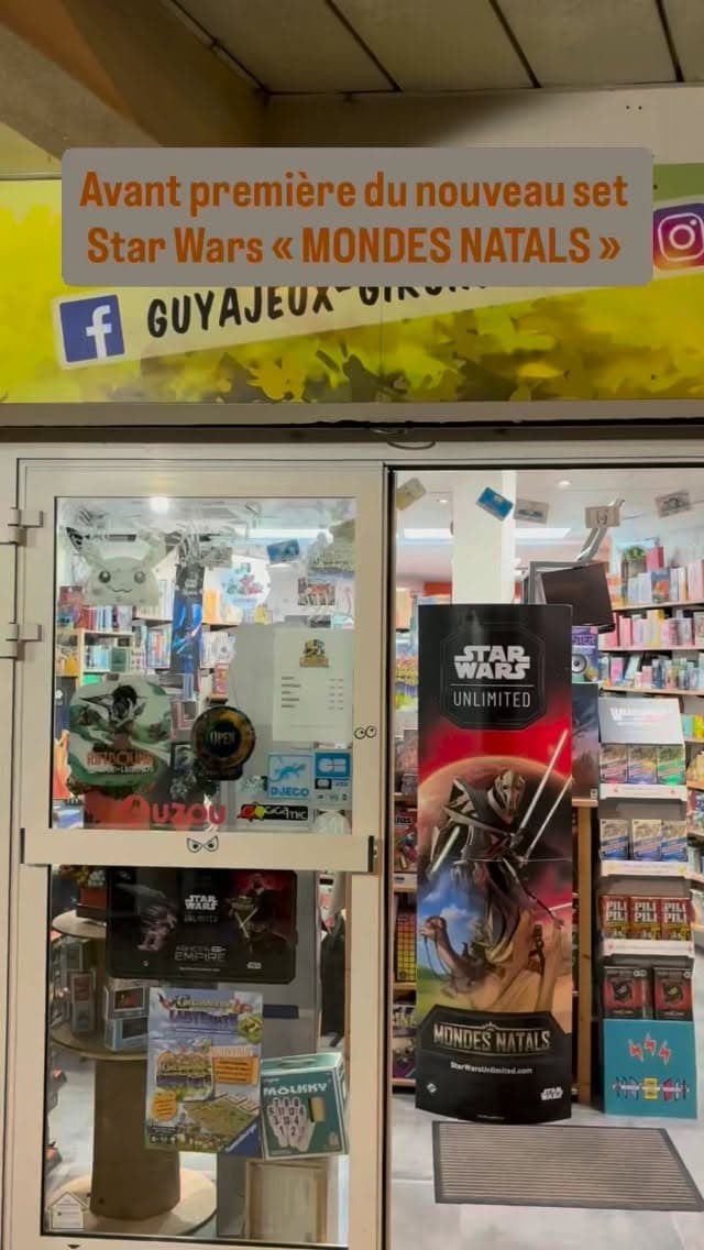 Une belle soirée en perspective pour ce nouvel opus du TCG de @unlimitedffg Star Wars 😀 avec l’association @west_side_o…