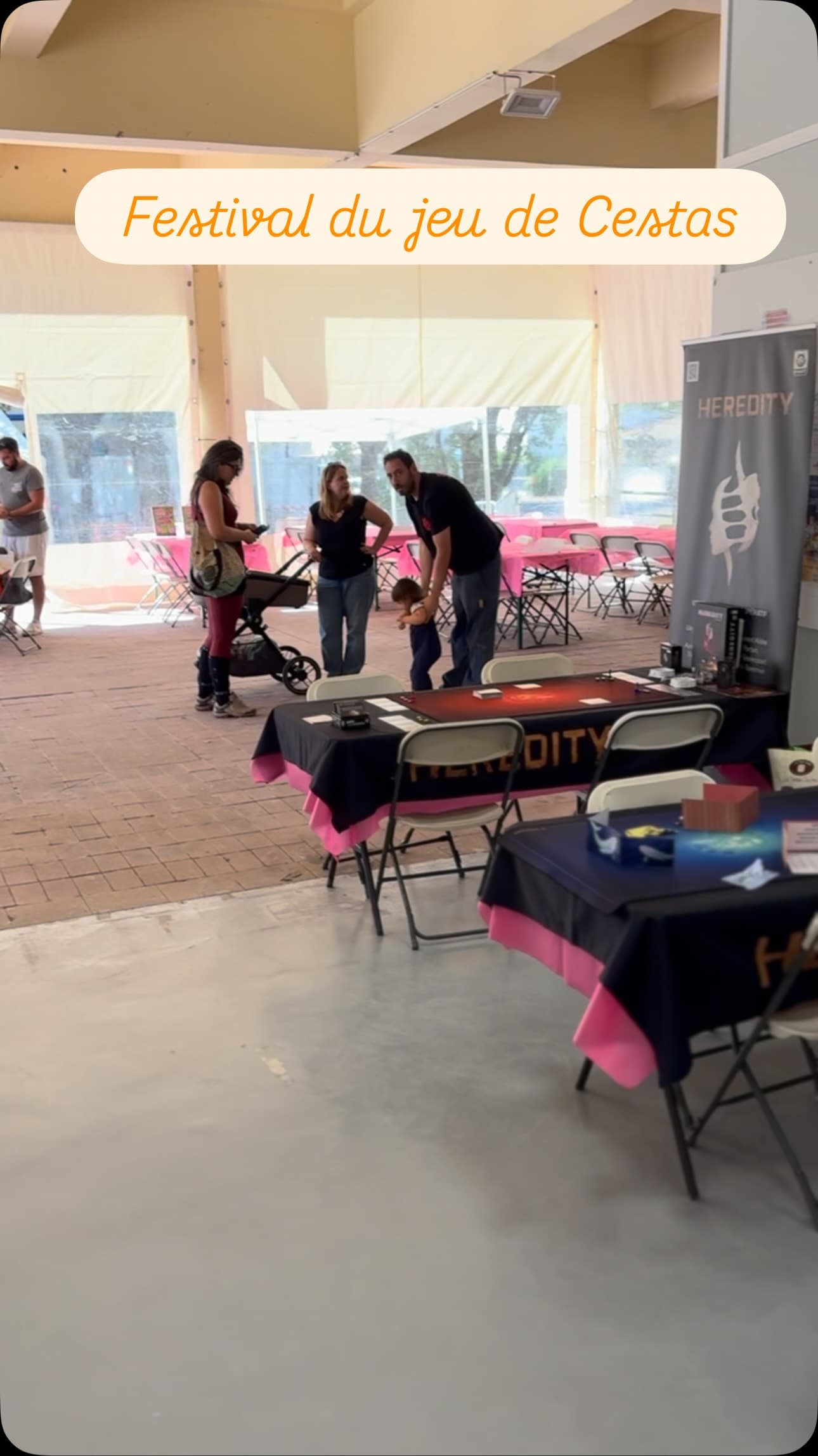 Oyez, oyez braves joueuses et joueurs, venez tester de nouveaux jeux au festival de Cestas, à côté du cinéma #jds #daruc…