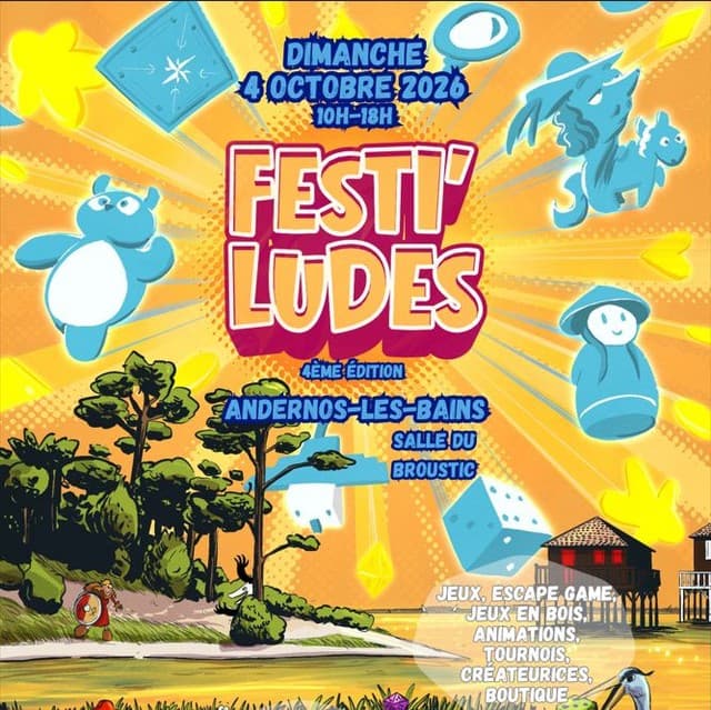 Oyez oyez joueuses, joueurs, réservez votre dimanche 4 octobre de 10 heures à 19 heures, pour la quatrième édition du Fe…